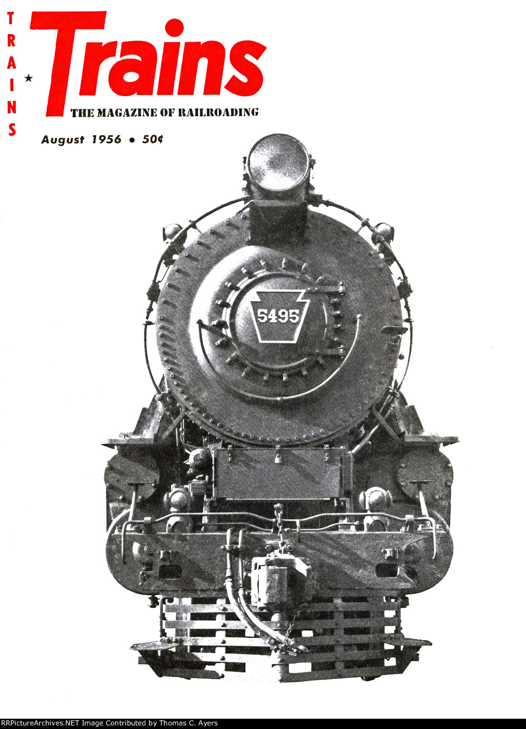 PRR "Story Of A Pacific," Front Cover, 1956